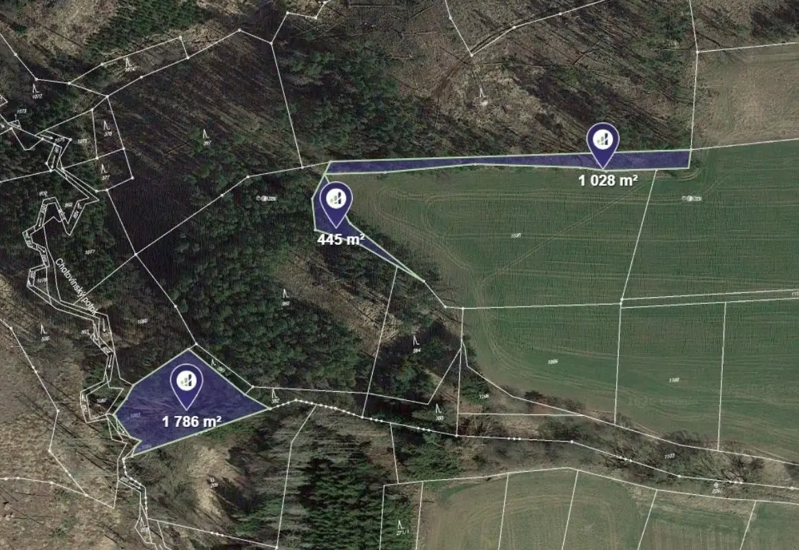 Prodej pozemku 1630 m², Nemyšl