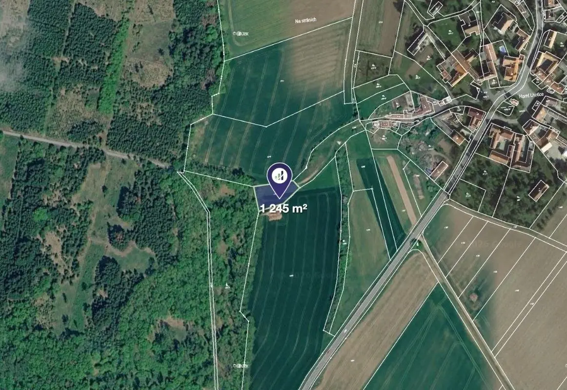 Prodej pozemku 1245 m², Kralice nad Oslavou - Kralice nad Oslavou · Kraj Vysočina