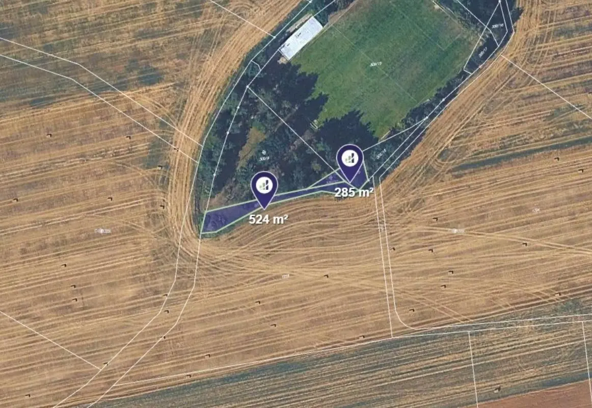 Prodej pozemku 3547 m², Kvíčovice