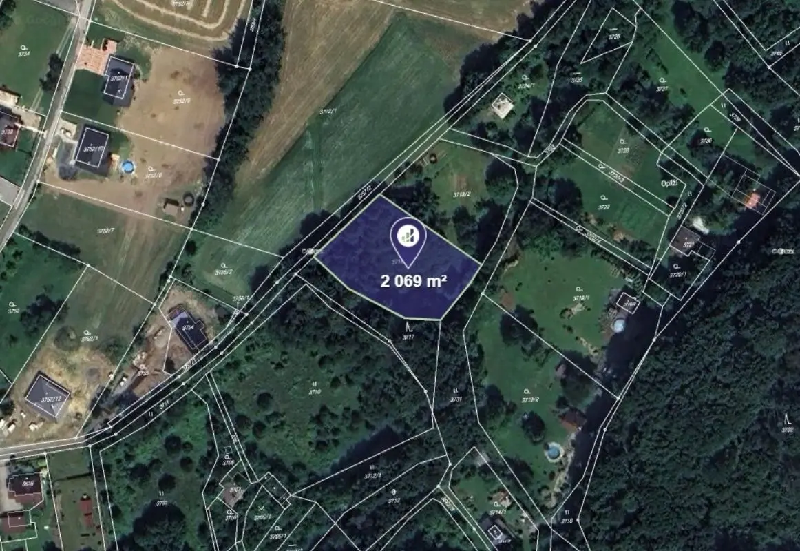 Prodej pozemku 2069 m², Doubrava u Orlové · Doubrava