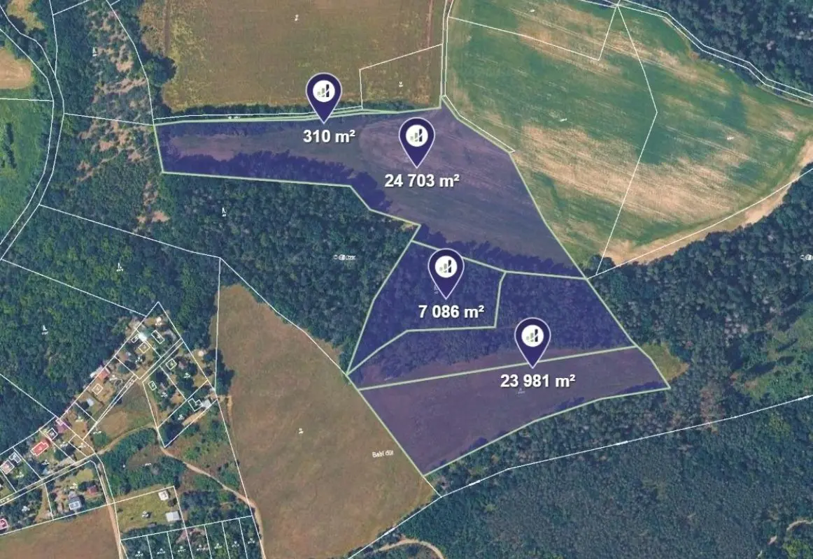 Prodej pozemku 56080 m², Malá Lečice · Bojanovice