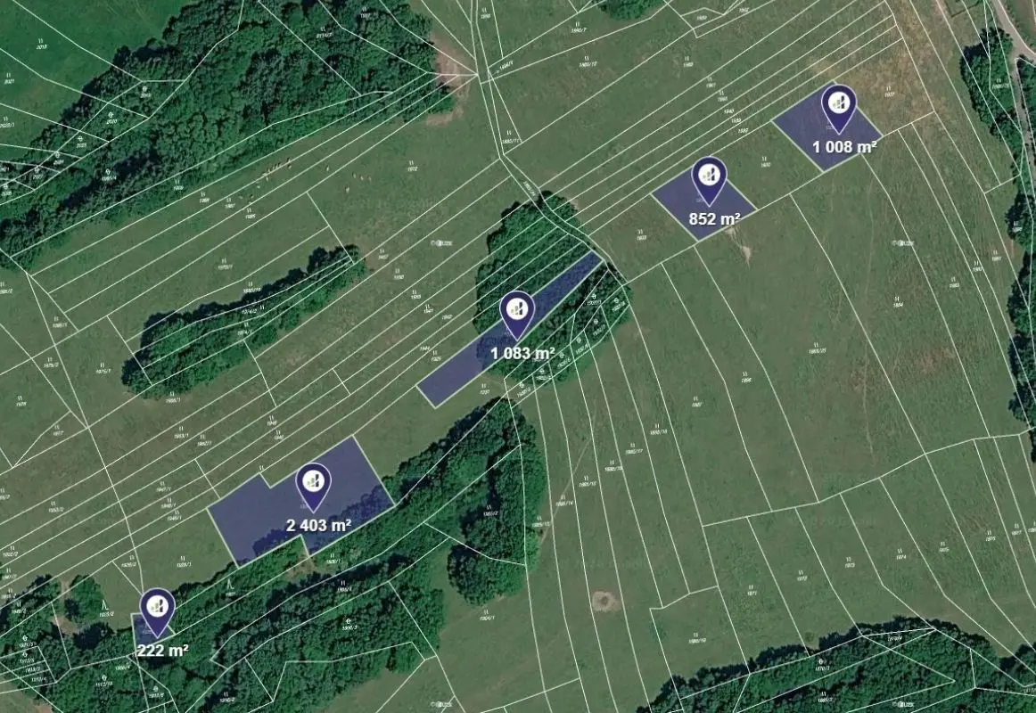 Prodej pozemku 5568 m², Vysoké Pole