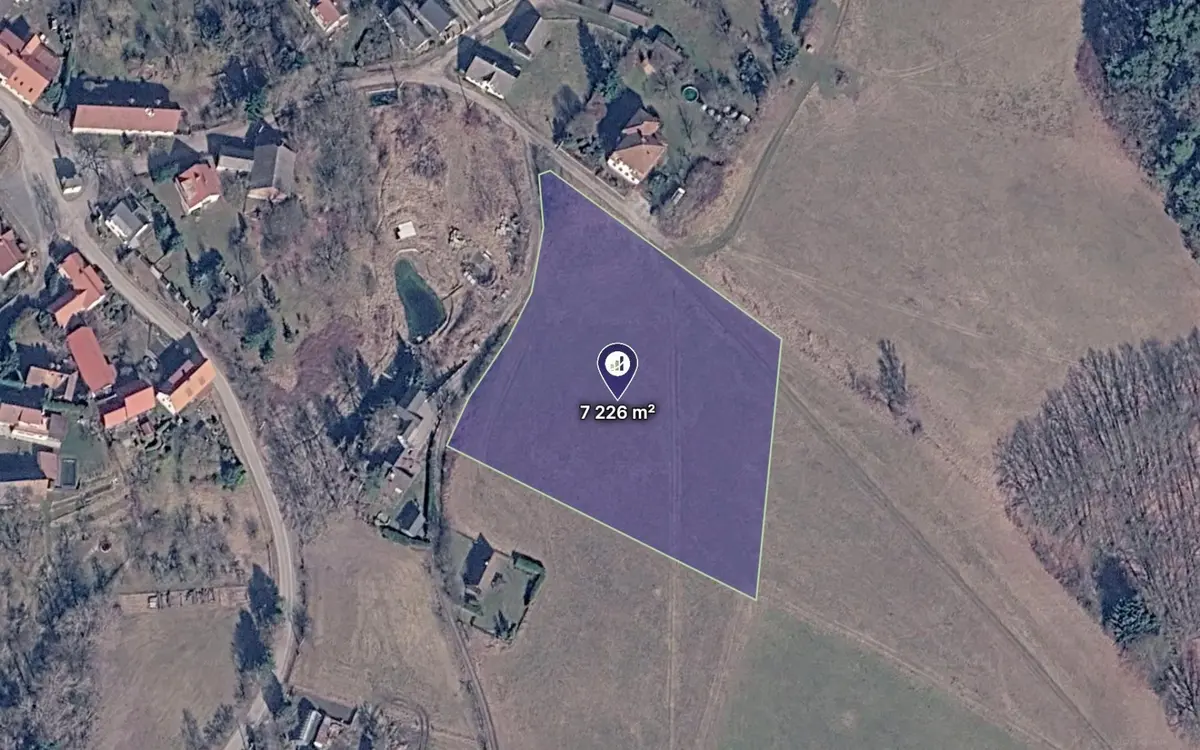 Prodej pozemku 4817 m², Hrubá Skála