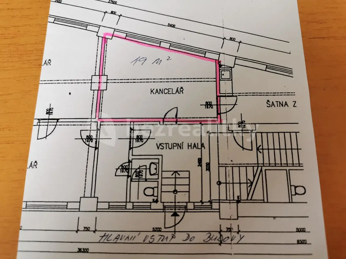 Pronájem komerčního prostoru 19 m², Kolbenova · Vysočany