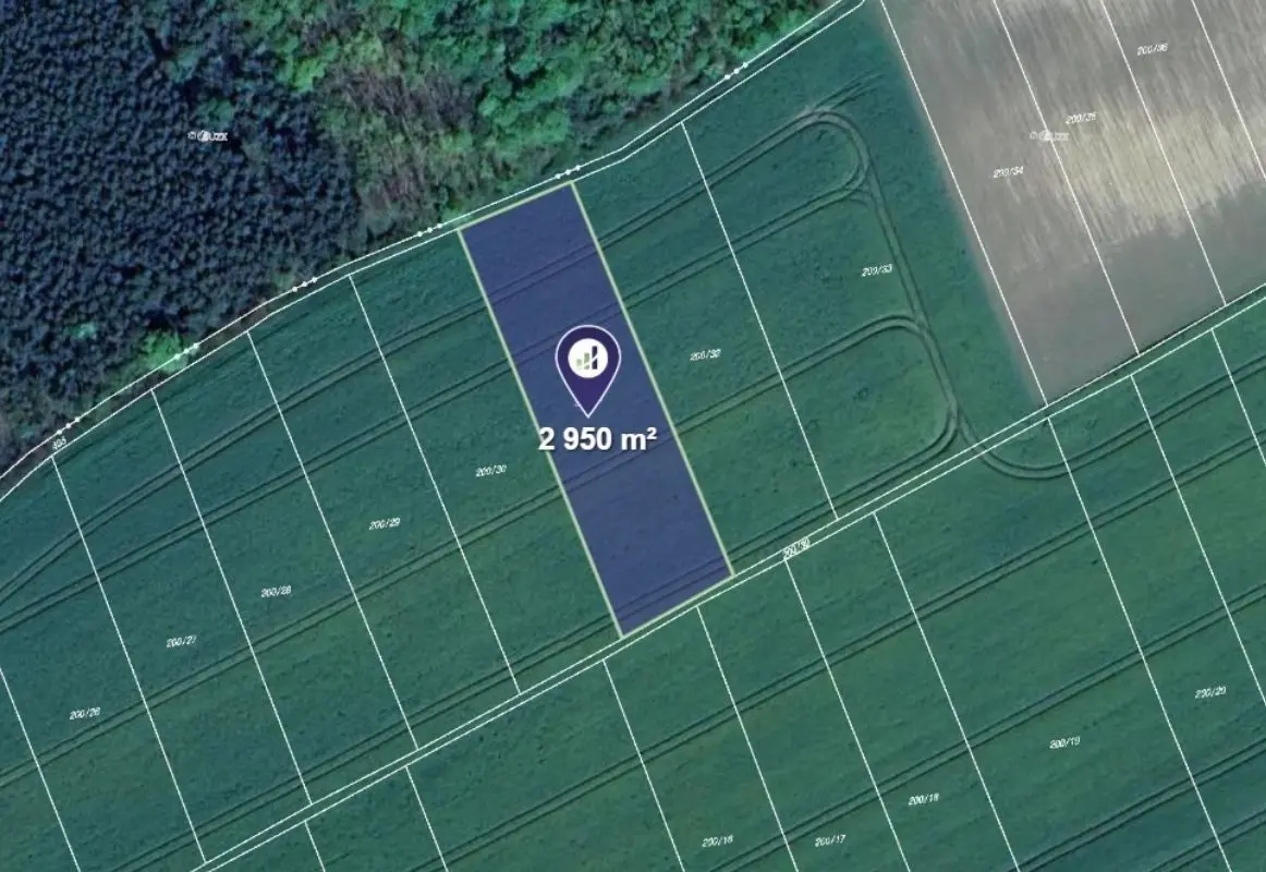 Prodej pozemku 2959 m², Novosedly u Rakovníka · Hřebečníky