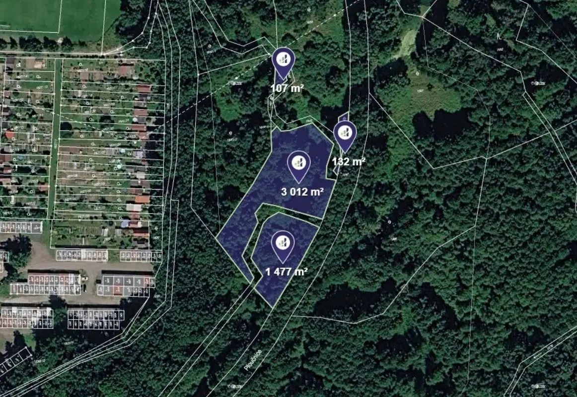 Prodej pozemku 12959 m², Mimoň