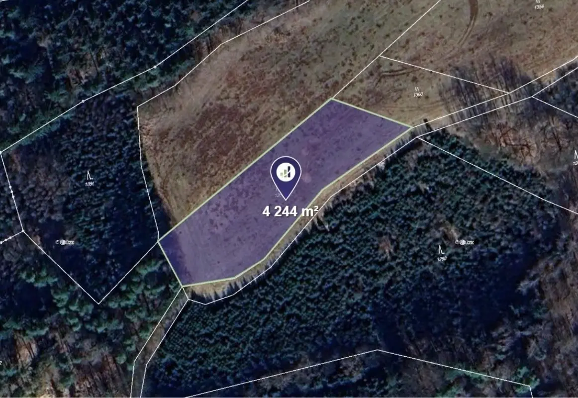 Prodej pozemku 4244 m², Úbislavice