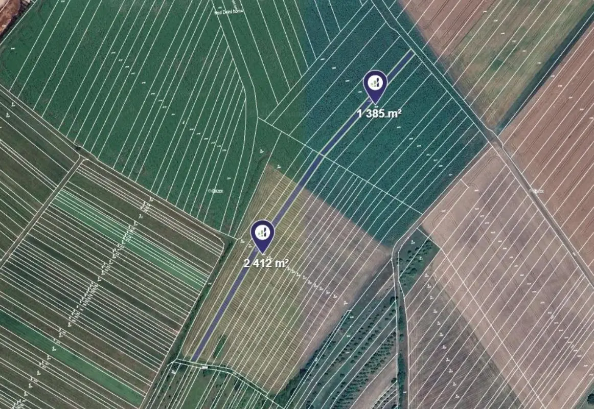 Prodej pozemku 3797 m², Louka u Ostrohu · Louka