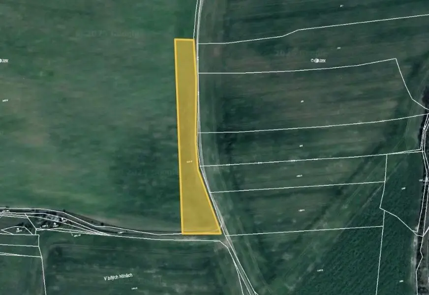 Prodej pozemku 482 m², Budyně nad Ohří