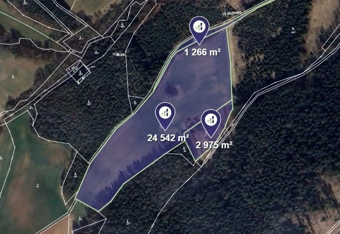 Prodej pozemku 48460 m², Svárov u Velkých Opatovic · Velké Opatovice