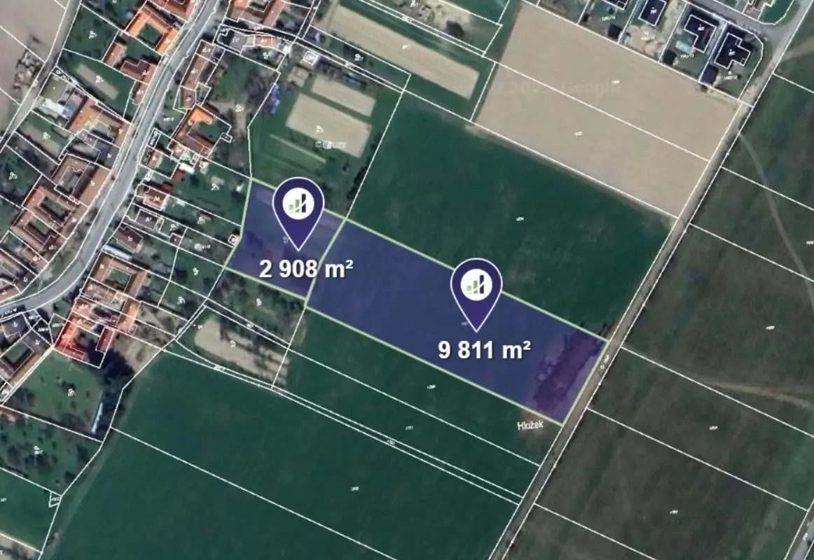 Prodej pozemku 1596 m², Němčice