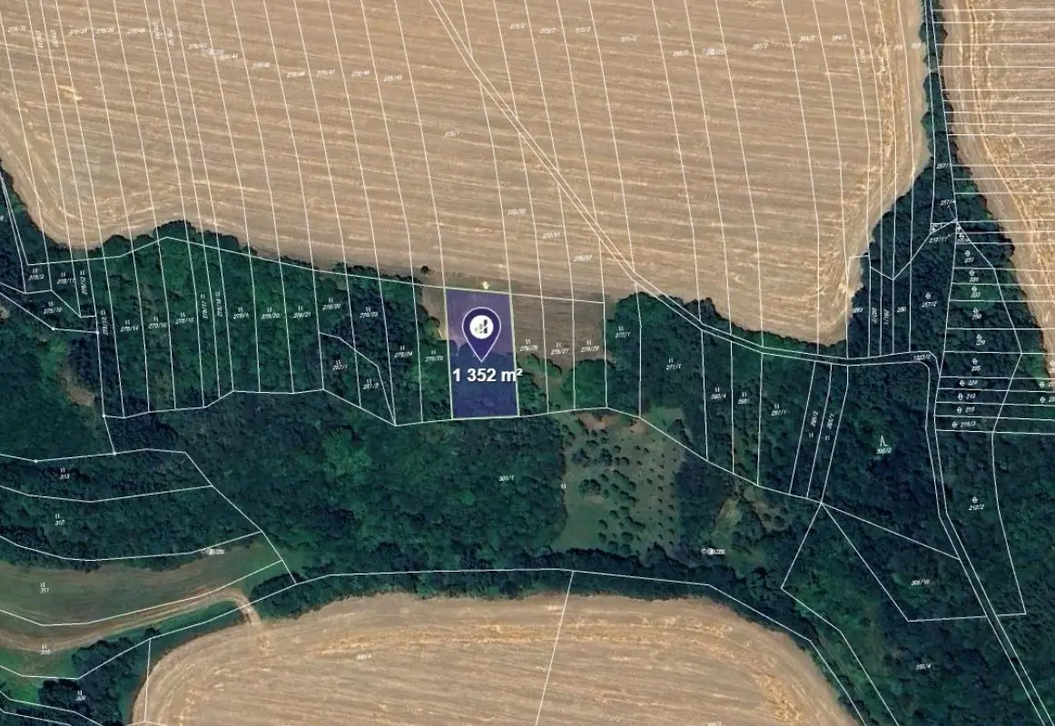 Prodej pozemku 1352 m², Částkov