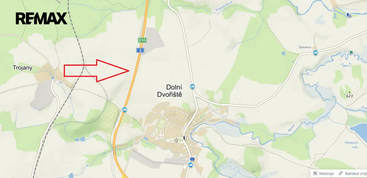 Prodej pozemku 12464 m², Dolní Dvořiště – část obce