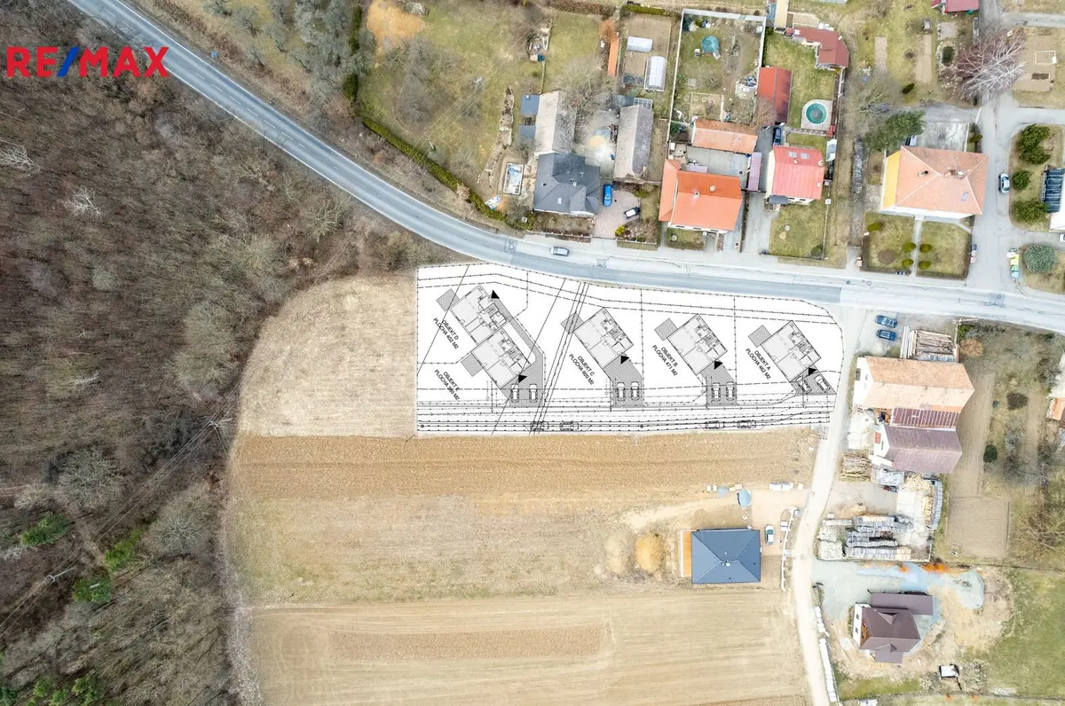 Prodej pozemku 3987 m², Jinošov – část obce