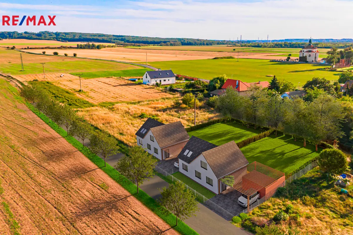 Prodej pozemku 8247 m², Hostín u Vojkovic · okres Mělník