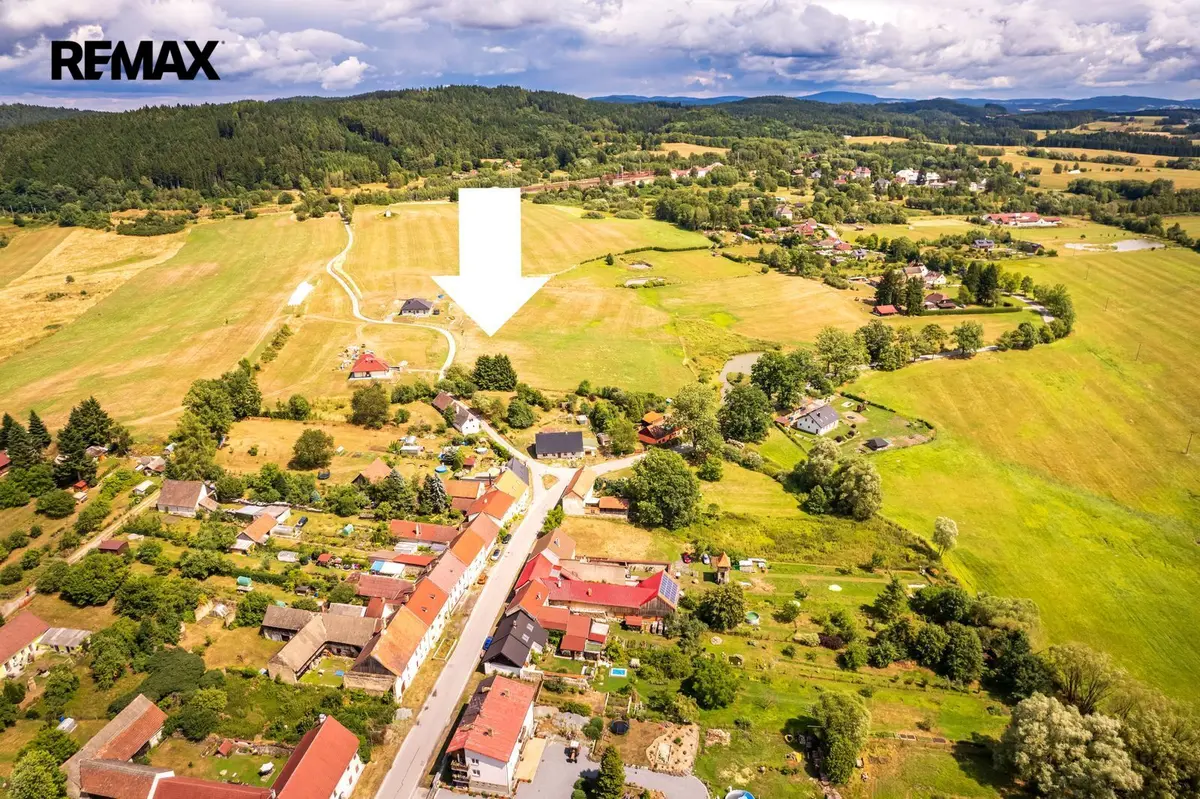 Prodej pozemku 4020 m², Horní Dvořiště · okres Český Krumlov