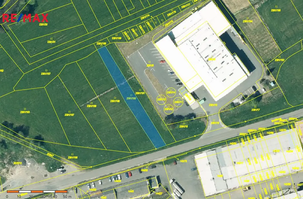 Prodej pozemku 883 m², Třemošná · okres Plzeň-sever