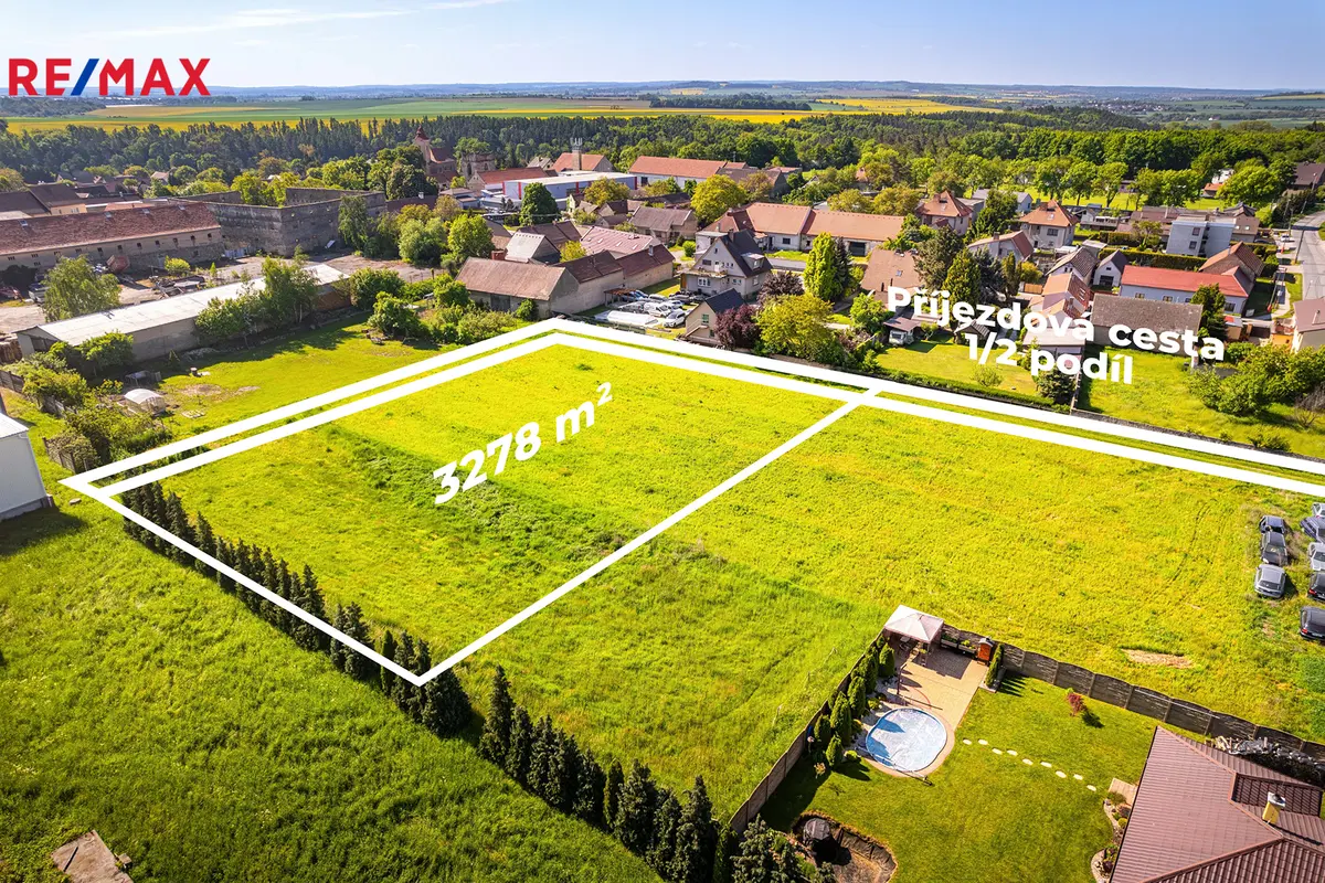 Prodej pozemku 3278 m², Vyšehořovice · okres Praha-východ