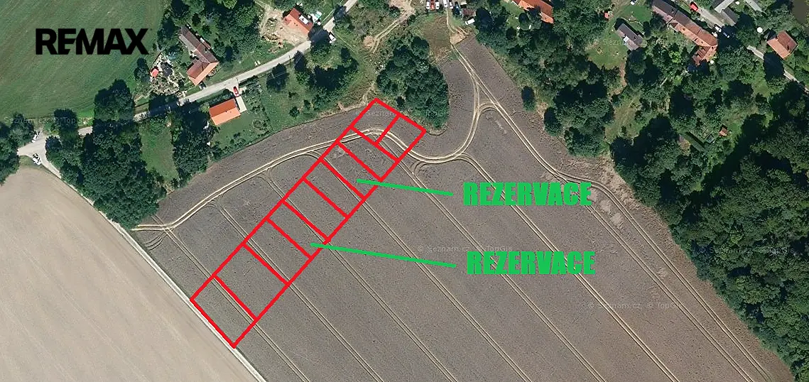 Prodej pozemku 744 m², Maříž · Slavonice