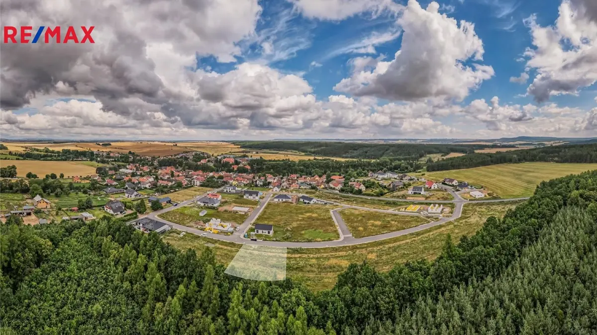 Prodej pozemku 1408 m², Olešná – část obce Olešná u Rakovníka