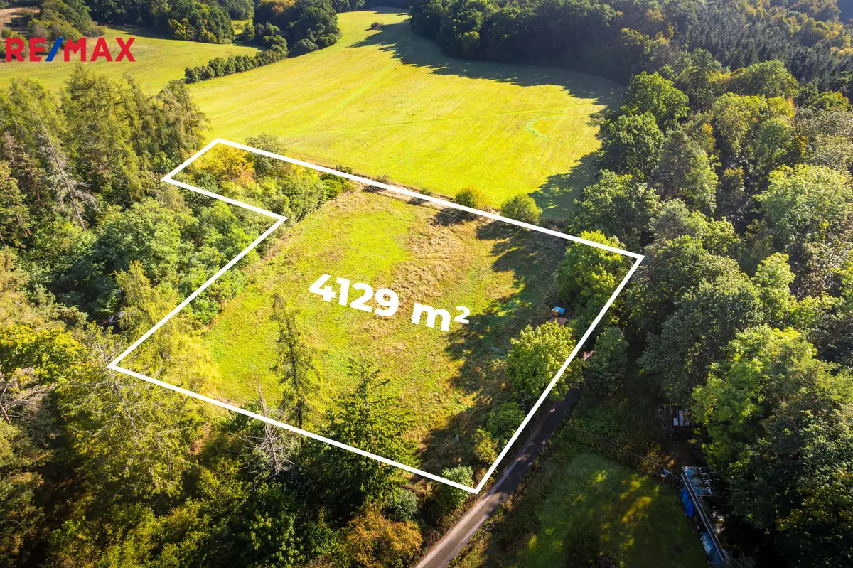 Prodej pozemku 4129 m², Kožlí – část obce Kožlí u Orlíka