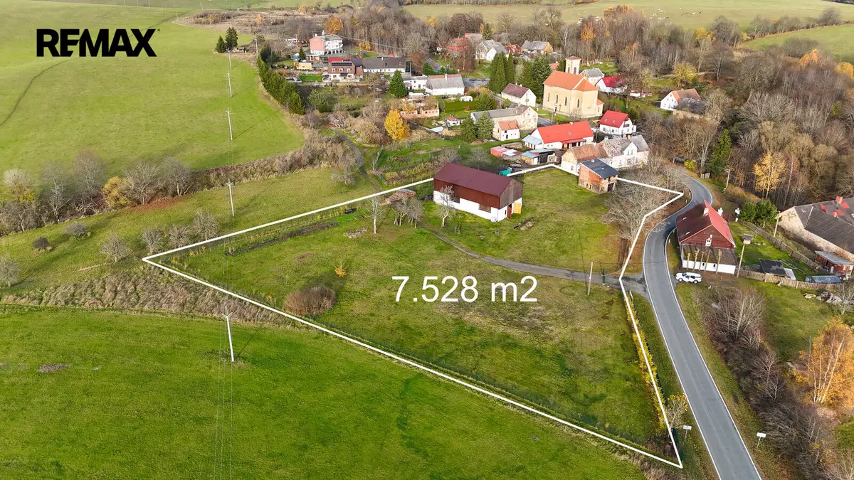 Prodej pozemku 7528 m², Boněnov · Chodová Planá
