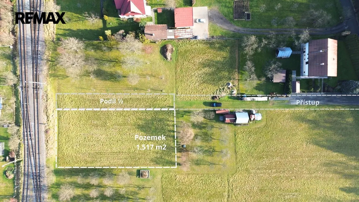 Prodej pozemku 3049 m², Hovězí · okres Vsetín