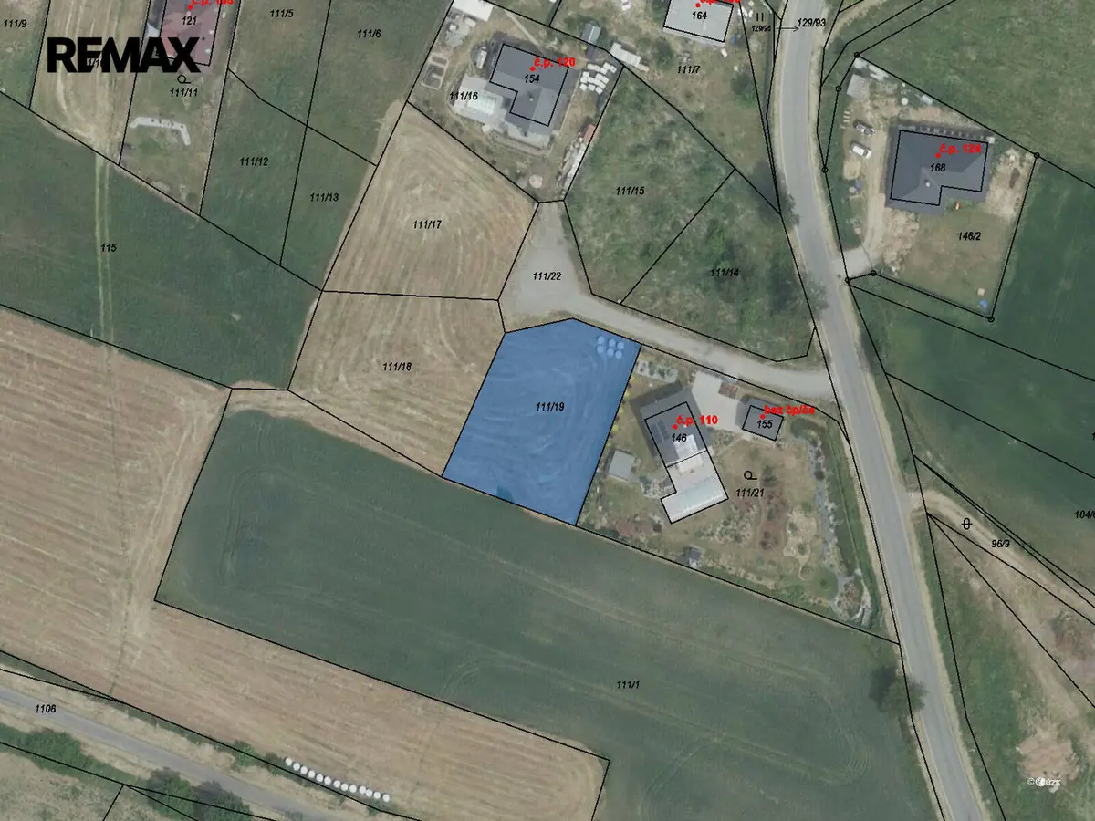Prodej pozemku 1051 m², Drevníky · okres Příbram