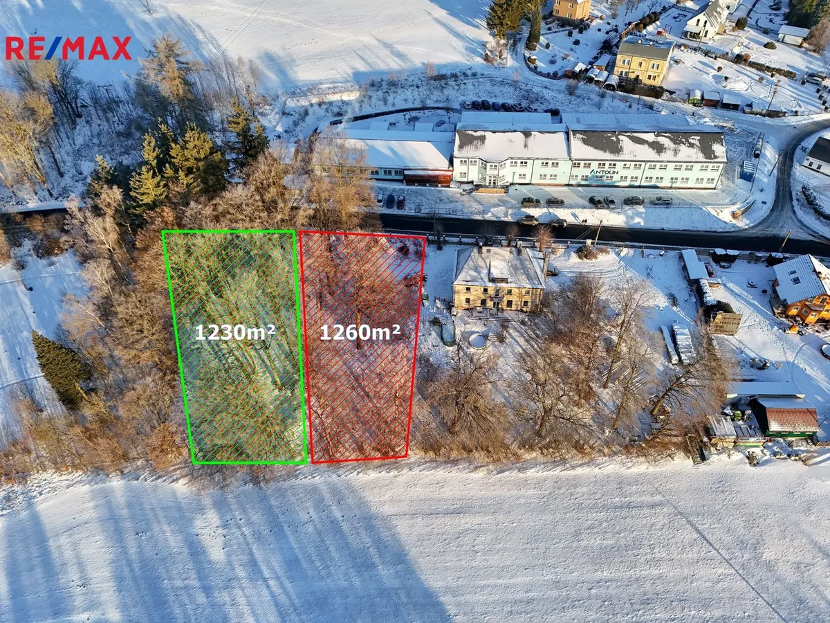 Prodej pozemku 2490 m², Hranice – část obce Hranice u Aše