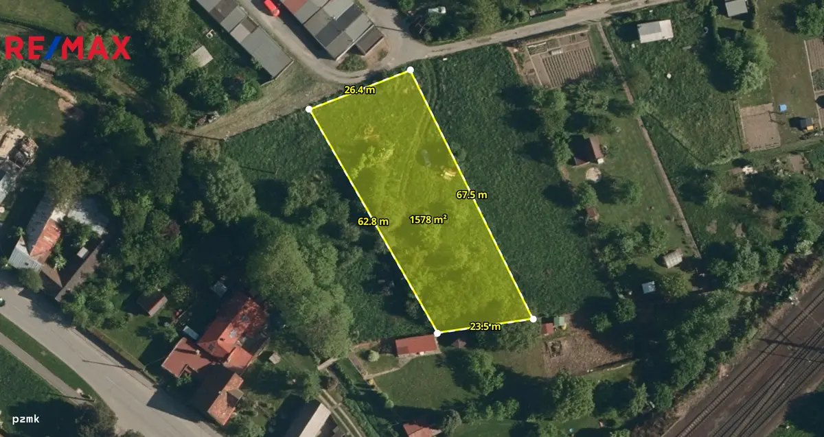 Prodej pozemku 1578 m², Suchdol nad Odrou · okres Nový Jičín