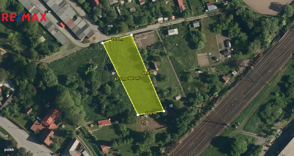 Prodej pozemku 1607 m², Suchdol nad Odrou · okres Nový Jičín