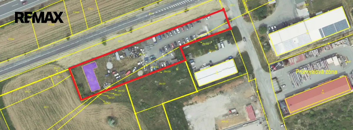 Prodej komerčního prostoru 3797 m², Chlustina · okres Beroun