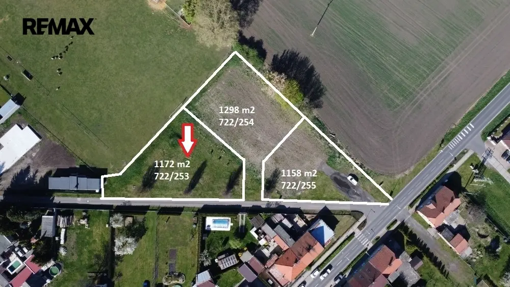 Prodej pozemku 1172 m², Cítoliby · okres Louny