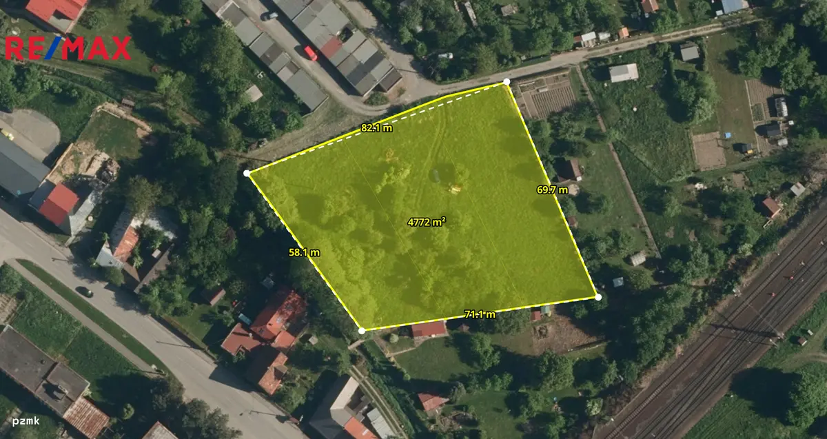 Prodej pozemku 4772 m², Suchdol nad Odrou · okres Nový Jičín
