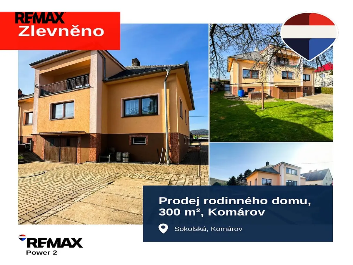 Prodej domu 300 m², Sokolská · Komárov u Hořovic · Komárov