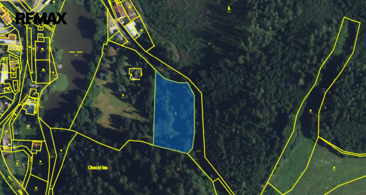 Prodej pozemku 3780 m², Rozstání – část obce Rozstání pod Kojálem