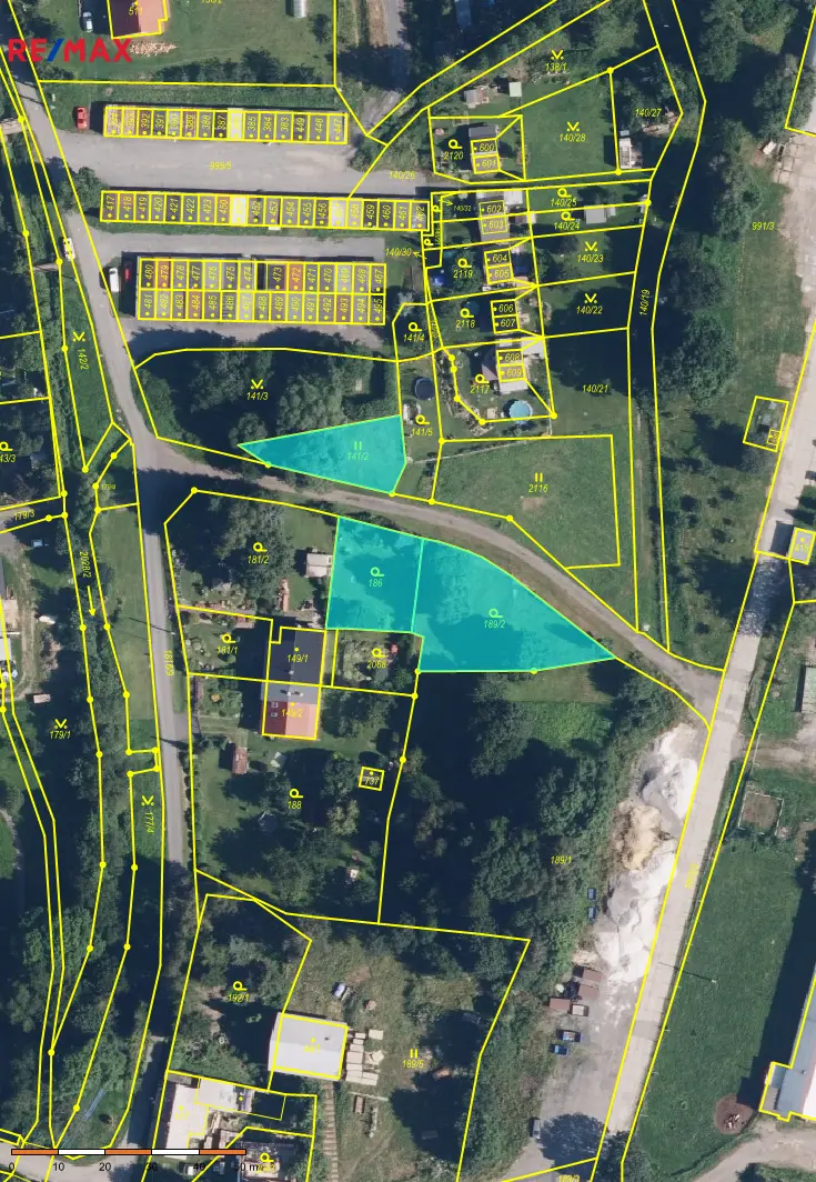 Prodej pozemku 1466 m², Světlá ve Slezsku · Světlá Hora