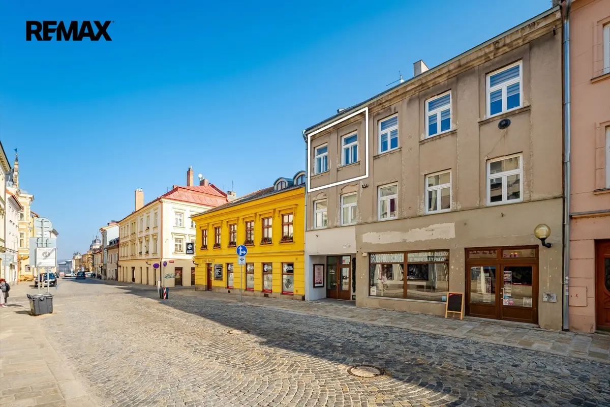 Prodej bytu 1+kk 20 m², Palackého · Jihlava