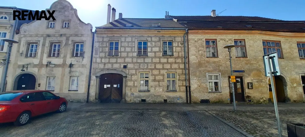 Prodej komerčního prostoru 416 m², Horní náměstí · Slavonice