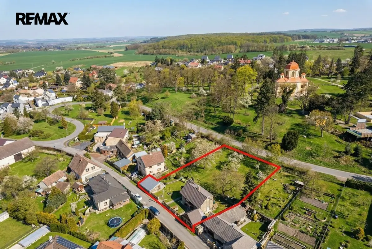 Prodej pozemku 1643 m², U obory · Panenské Břežany