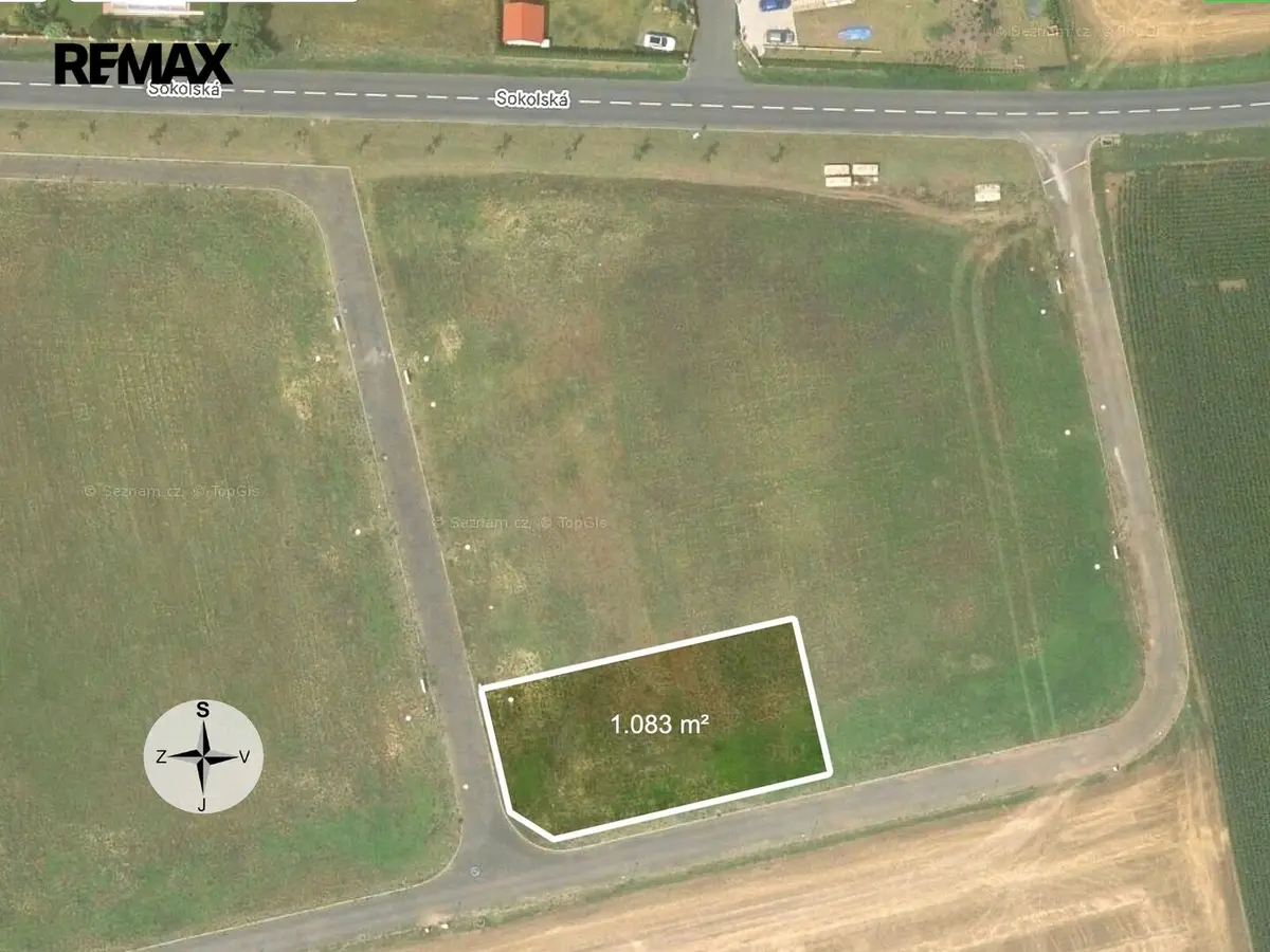 Prodej pozemku 1083 m², Slavětín – část obce Slavětín nad Ohří