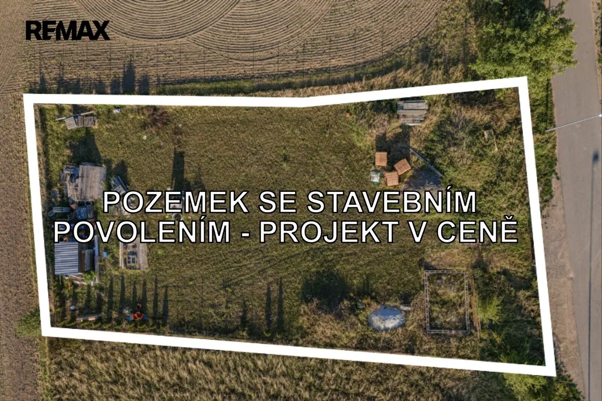 Prodej pozemku 1295 m², Vykáň · okres Nymburk