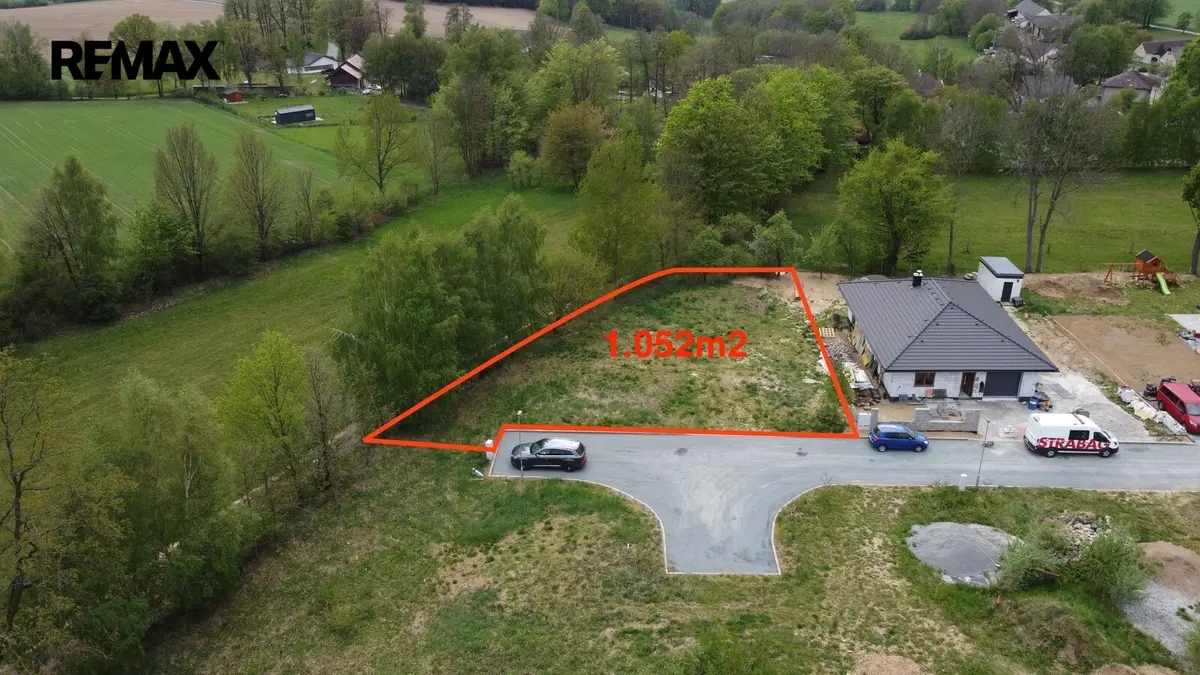 Prodej pozemku 1052 m², Chvojnov · Pelhřimov