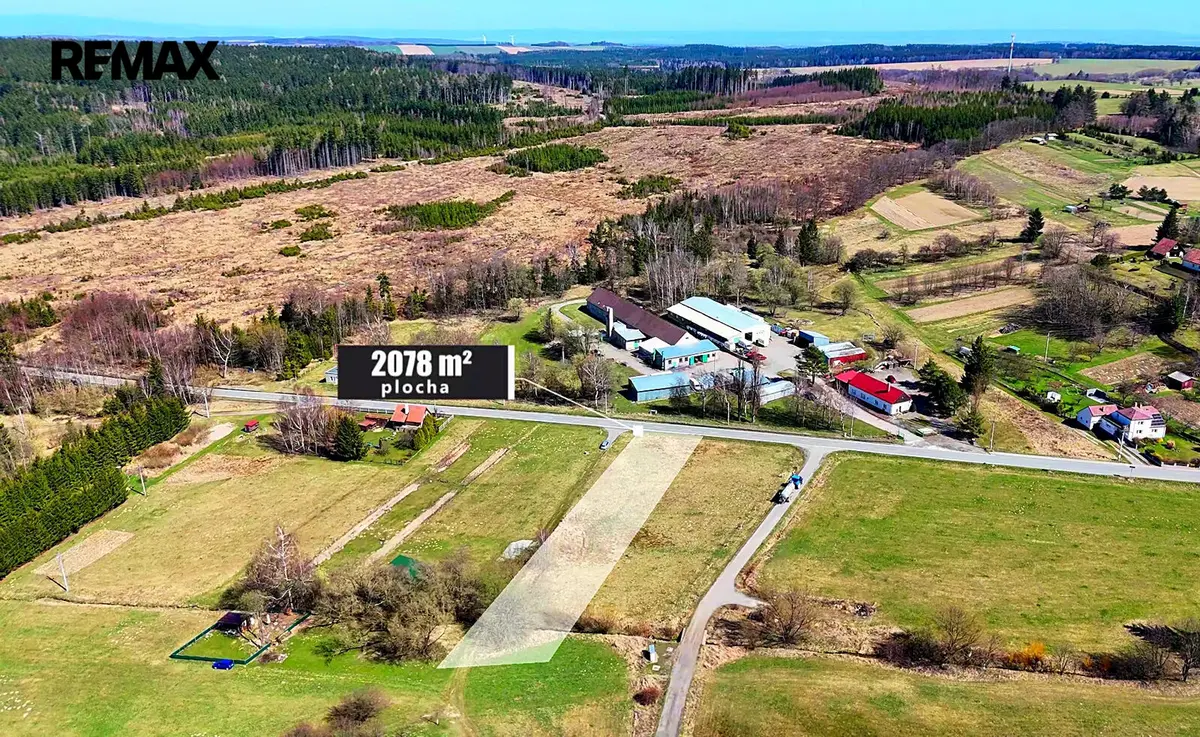 Prodej pozemku 2078 m², Benešov – část obce Benešov u Boskovic