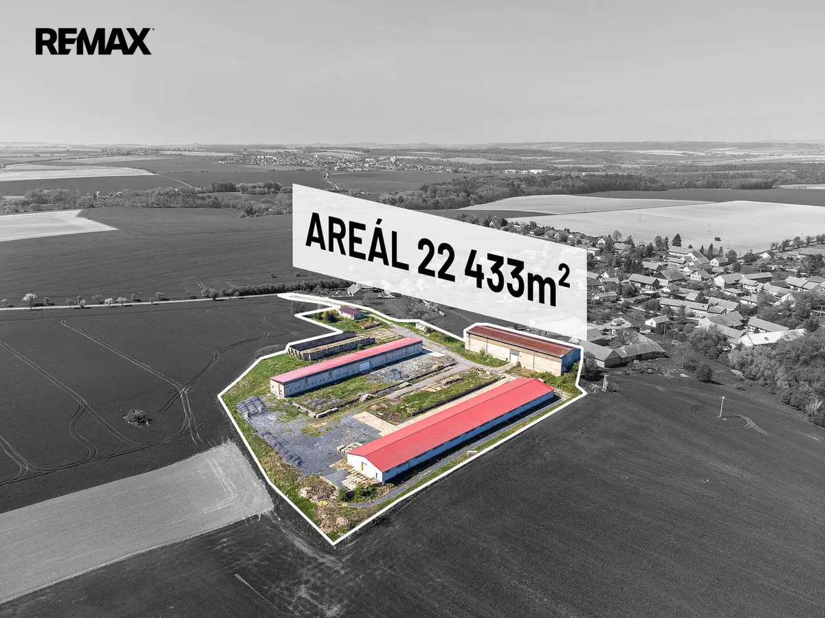 Prodej komerčního prostoru 3690 m², Horní Chvatliny · Dolní Chvatliny