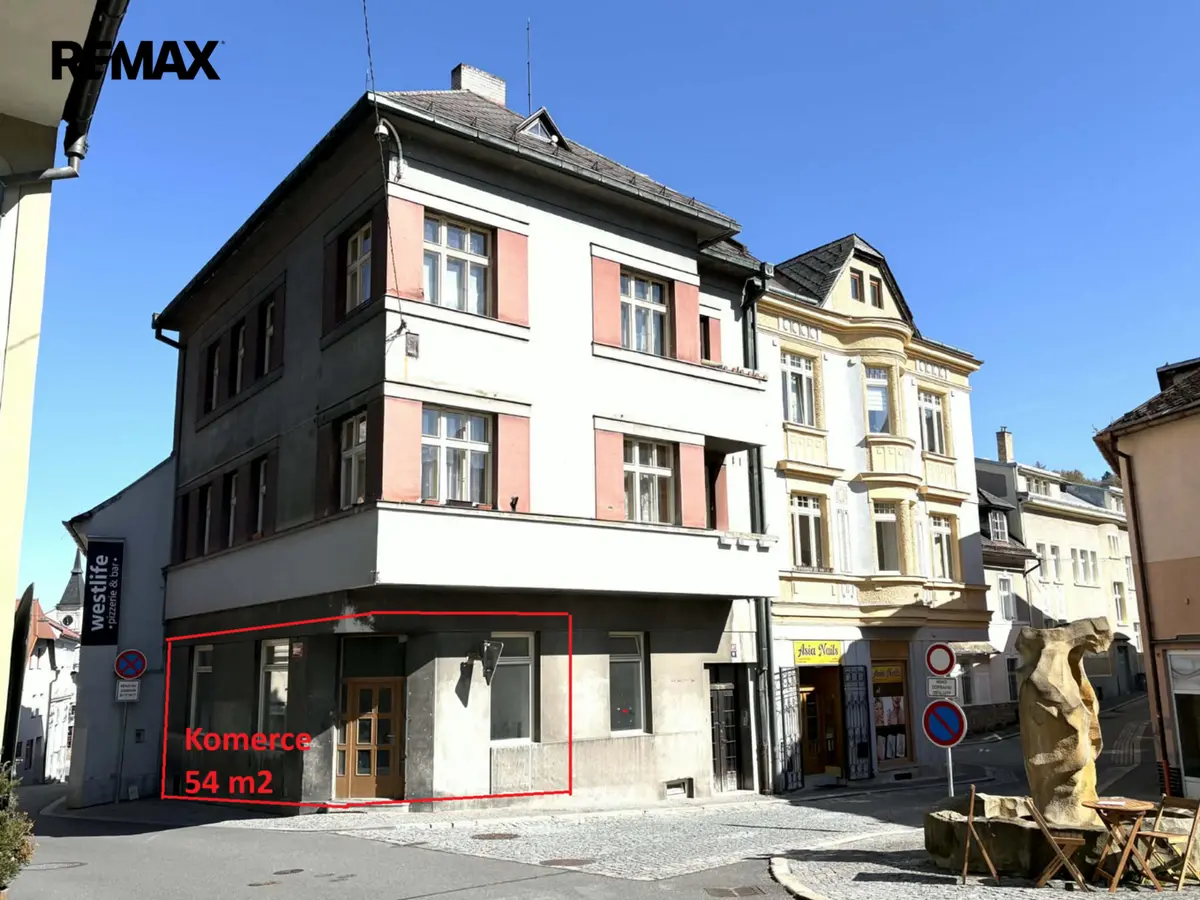 Pronájem komerčního prostoru 54 m², Kostelní · Vimperk