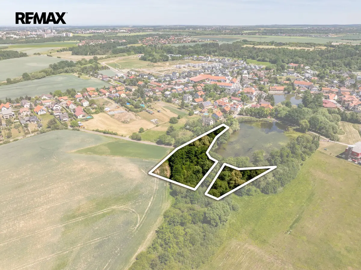 Prodej pozemku 6104 m², K Sukovu · Újezd u Průhonic
