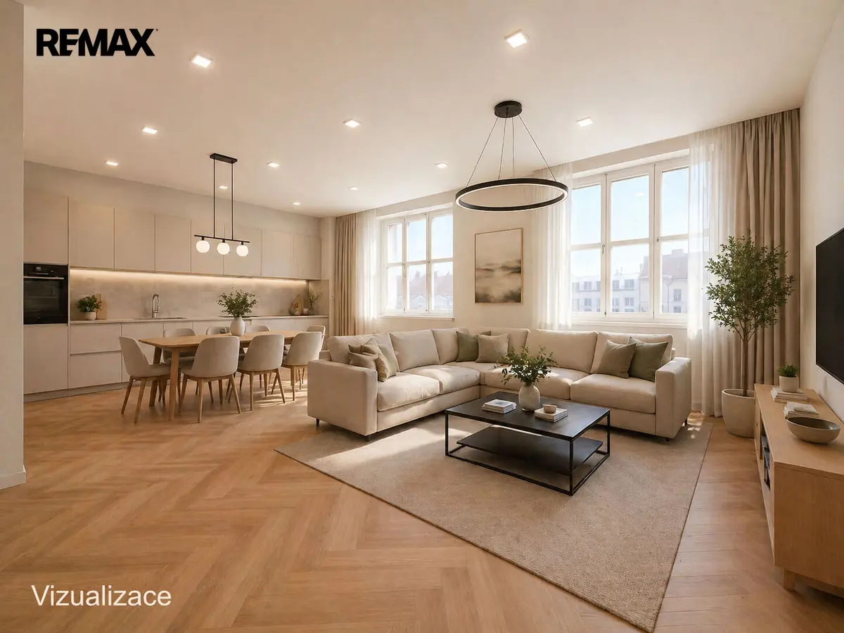 Pronájem bytu 2+kk 66 m², Mírové náměstí · Louny