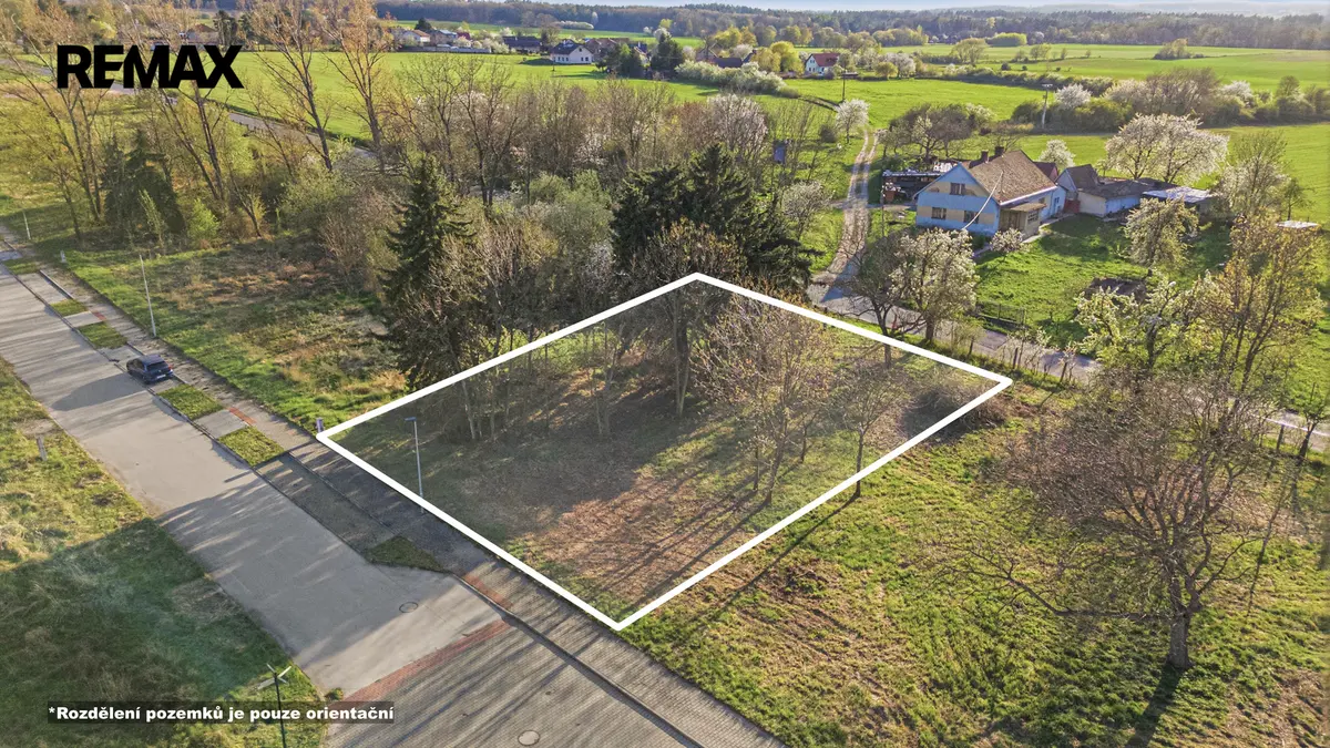 Prodej pozemku 1019 m², Žáky · okres Kutná Hora