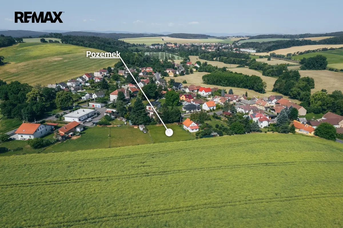 Prodej pozemku 1114 m², Přívozec · Blížejov